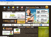 1-million-usd.com : 1 Million USD - Start Investing Today