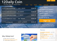 12dailycoin.com : 12Daily Coin - Best Bitcoin Investment