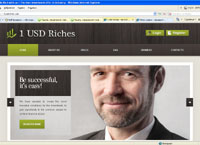 1usdriches.com : 1 USD Riches - Be Rich with us ! The best investment offer in industry
