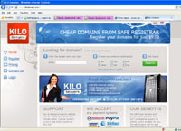 kilodomains.com : KILO domains - Cheap Domains From Safe Registrar